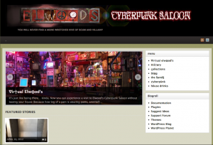 Screenshot of Elwood's Cyberpunk Saloon